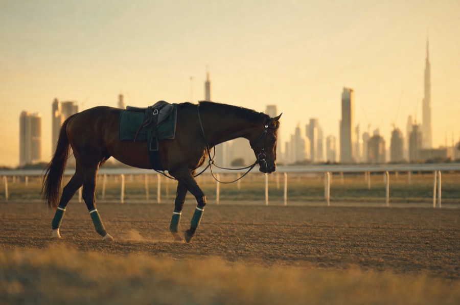Thoroughbreds horses